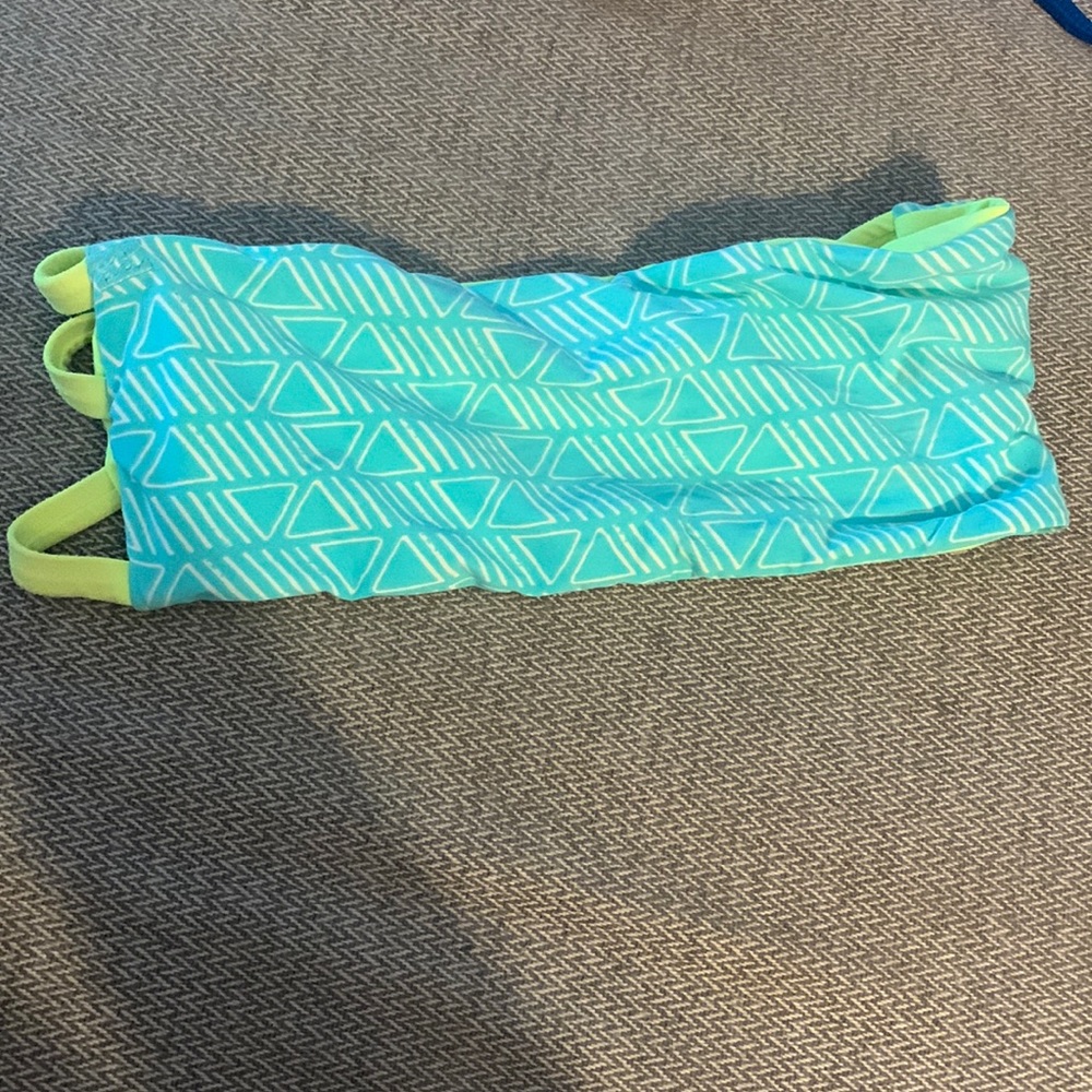 Billabong strapless swim top